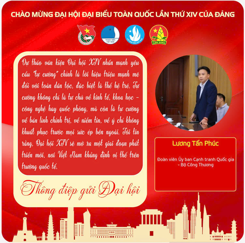 Chùm ảnh: Tuổi trẻ ngành Công Thương gửi gắm niềm tin tới Đại hội XIV của Đảng - 12