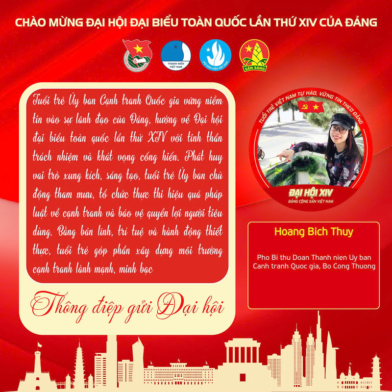 Chùm ảnh: Tuổi trẻ ngành Công Thương gửi gắm niềm tin tới Đại hội XIV của Đảng - 8