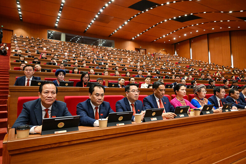 Chùm ảnh: Khai mạc trọng thể Đại hội đại biểu toàn quốc lần thứ XIV của Đảng - 15