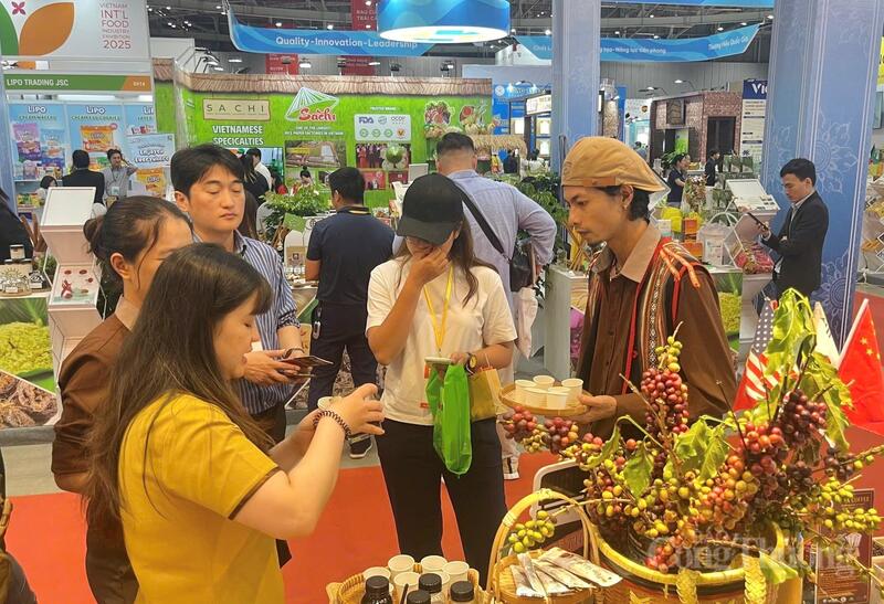 Doanh nghiệp Gia Lai giới thiệu, quảng bá sản phẩm thông qua Triển lãm Quốc tế Công nghiệp Thực phẩm Việt Nam 2025 (Vietnam Foodexpo 2025).