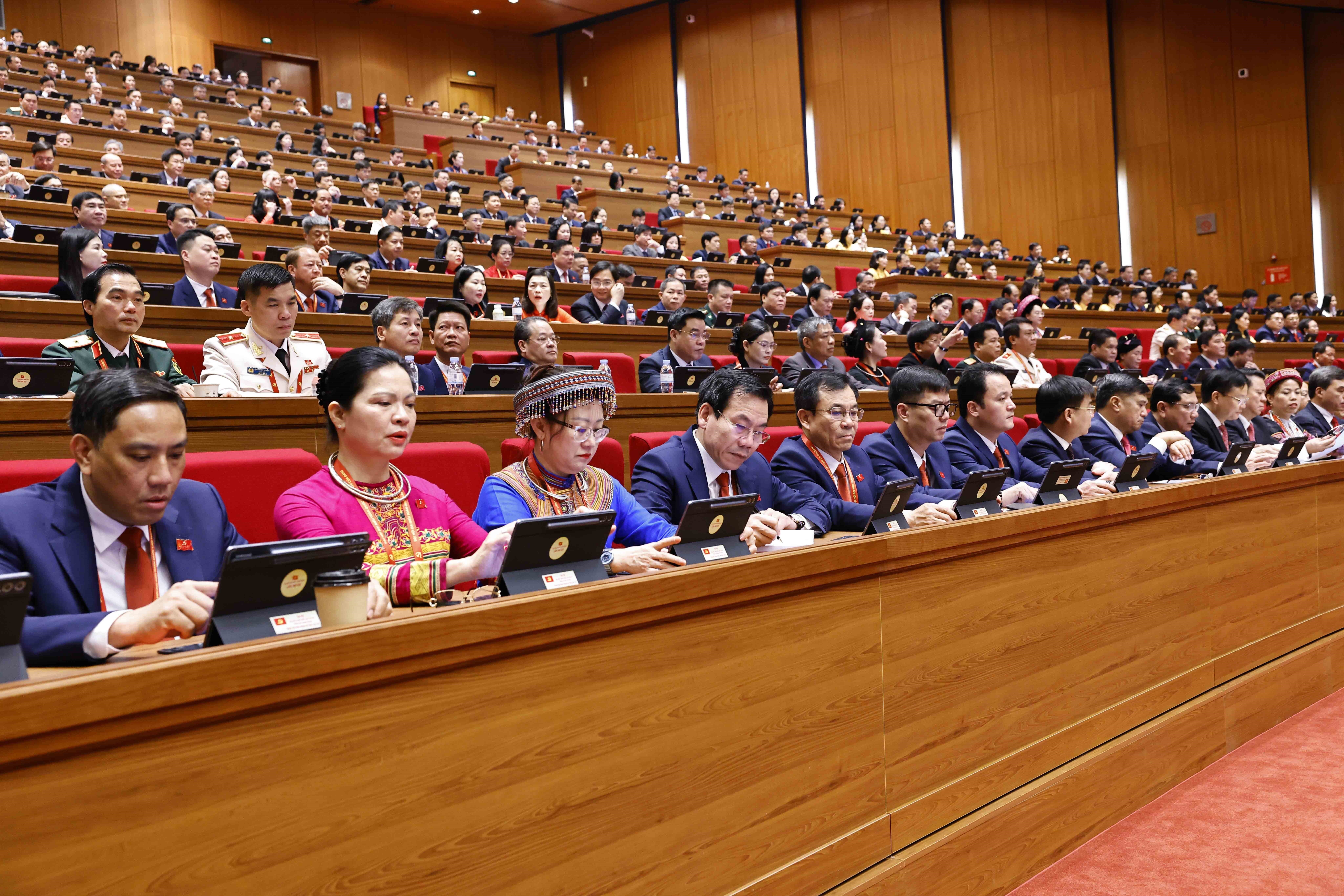 Các đại biểu tham dự đại hội. Ảnh: TTXVN