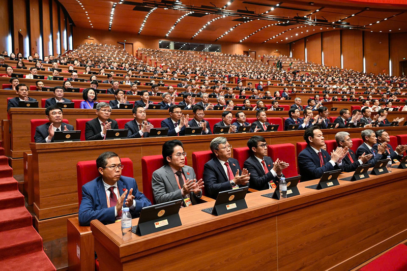 Với phương châm “Đoàn kết - Dân chủ - Kỷ cương - Đột phá - Phát triển”, Đại hội XIV nhìn lại chặng đường đã qua, nhất là gần 40 năm Đổi mới của đất nước, đồng thời hoạch định hướng đi cho 5 năm tới và những năm tiếp theo. Mục tiêu là đưa đất nước tới khát vọng hùng cường vào năm 2045.