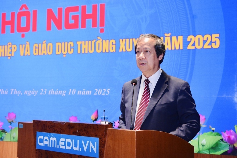 Bộ trưởng Nguyễn Kim Sơn khẳng định năm 2026 sẽ là thời điểm then chốt để giáo dục nghề nghiệp và giáo dục thường xuyên tạo bước đột phá mới