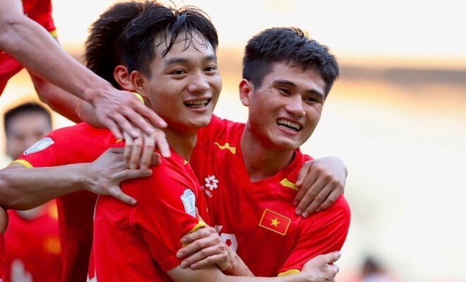 U23 Việt Nam được treo thưởng lớn nếu vào chung kết U23 châu Á. Ảnh: Minh Dân