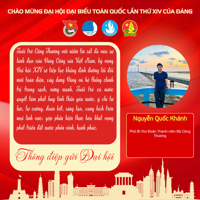 Chùm ảnh: Tuổi trẻ ngành Công Thương gửi gắm niềm tin tới Đại hội XIV của Đảng - 2