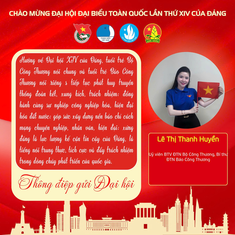 Chùm ảnh: Tuổi trẻ ngành Công Thương gửi gắm niềm tin tới Đại hội XIV của Đảng - 5