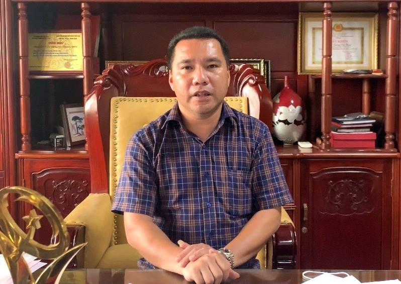 Ông Trương Văn Hùng, Tổng Giám đốc Công ty CP Lương thực vật tư nông nghiệp Nghệ An. Ảnh: Mai Liễu