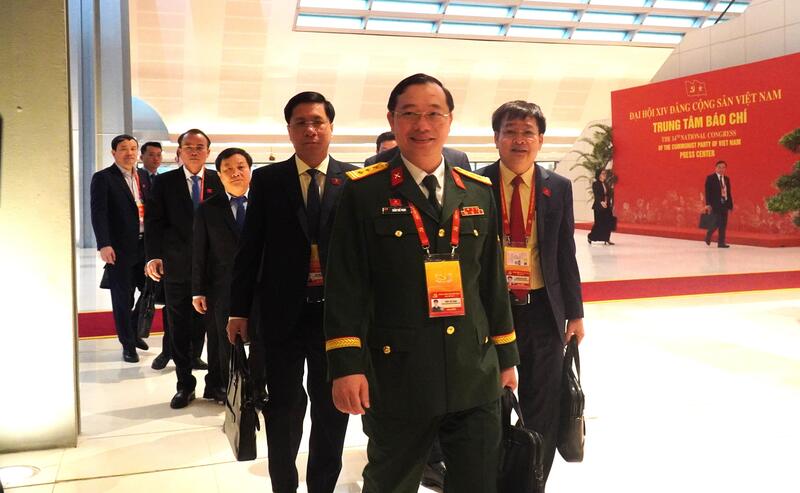 Ngày 21/1, các đại biểu bước vào ngày làm việc thứ 3 của Đại hội lần thứ XIV của Đảng. Ảnh: Thu Hường