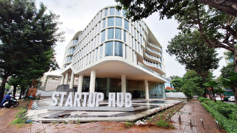 Trụ sở chính của Trung tâm Khởi nghiệp sáng tạo TP. Hồ Chí Minh tại số 123 đường Trương Định.