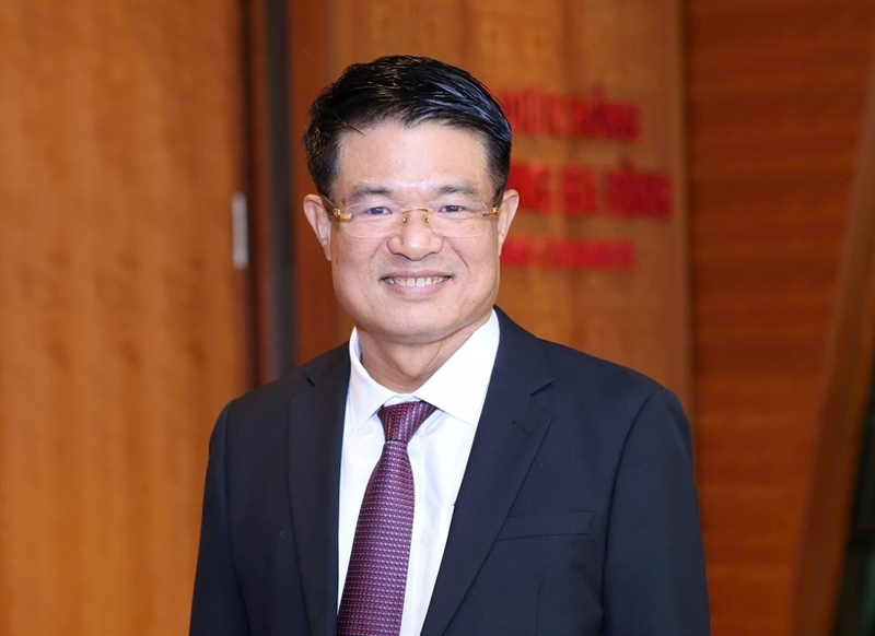 Đồng chí Nguyễn Huy Tiến, Ủy viên Ban Thường vụ Đảng uỷ các cơ quan Đảng Trung ương, Bí thư Đảng uỷ, Viện trưởng Viện kiểm sát nhân dân tối cao. Ảnh: VPQH