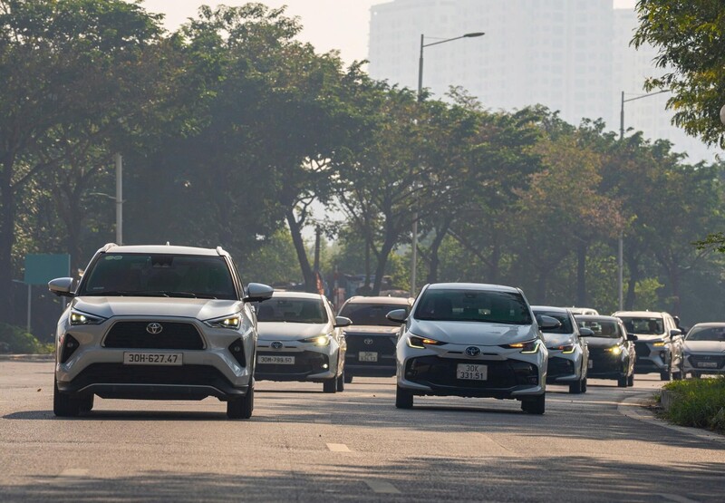 Toyota là thương hiệu ngoại bán chạy nhất thị trường năm 2025. Ảnh: Anh Phạm