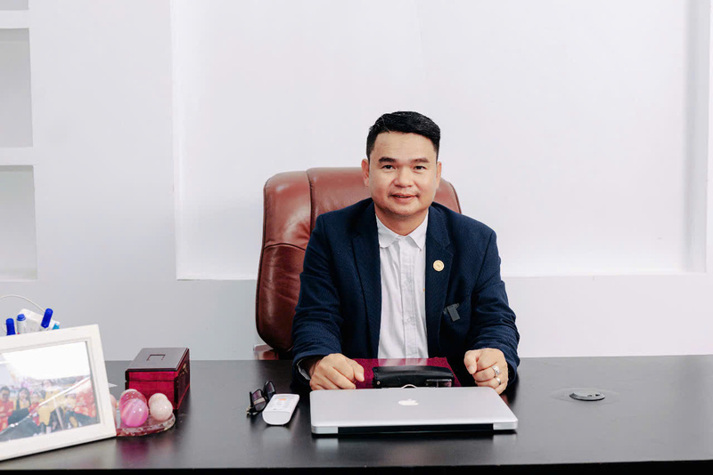 Ông Mai Minh Vương - Chủ tịch Hội Doanh nhân trẻ Đà Nẵng. Ảnh: NVCC