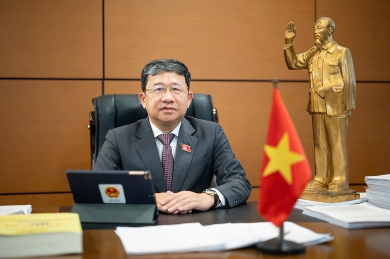 Ủy viên Trung ương Đảng, Ủy viên Ủy ban Thường vụ Quốc hội, Phó Bí thư Đảng ủy Quốc hội Vũ Hải Hà