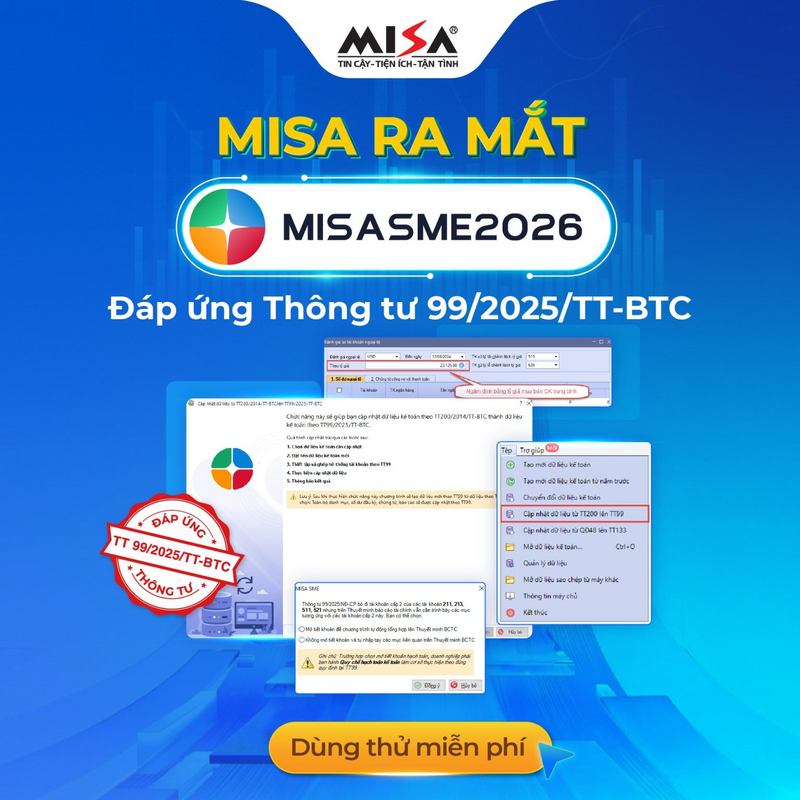 'Cú hích' Thông tư 99 và lời giải 'vàng' từ phần mềm kế toán MISA SME - 1