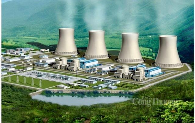 Phối cảnh nhà máy điện hạt nhân Ninh Thuận. Ảnh: Minh họa.