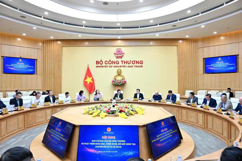 Hội nghị Ban chỉ đạo của Bộ Công Thương về phát triển khoa học, công nghệ, đổi mới sáng tạo, chuyển đổi số và Đề án 06.