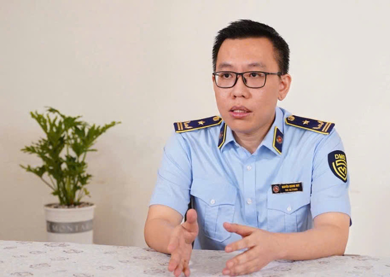 Ông Nguyễn Quang Huy - Phó Chi cục trưởng - Chi cục Quản lý thị trường TP.HCM. Ảnh: Thanh Thảo.