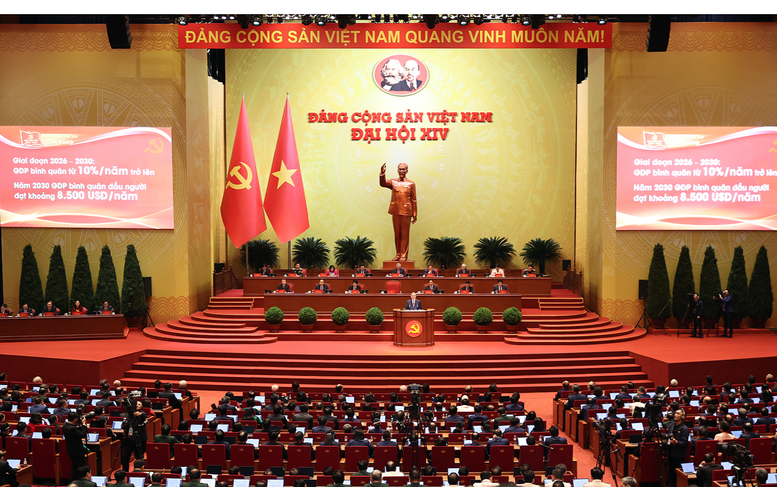 Đại hội XIV của Đảng thành công tạo khí thế phấn khởi, củng cố niềm tin và khơi dậy quyết tâm mới trong cán bộ, đảng viên và Nhân dân. Ảnh: VGP