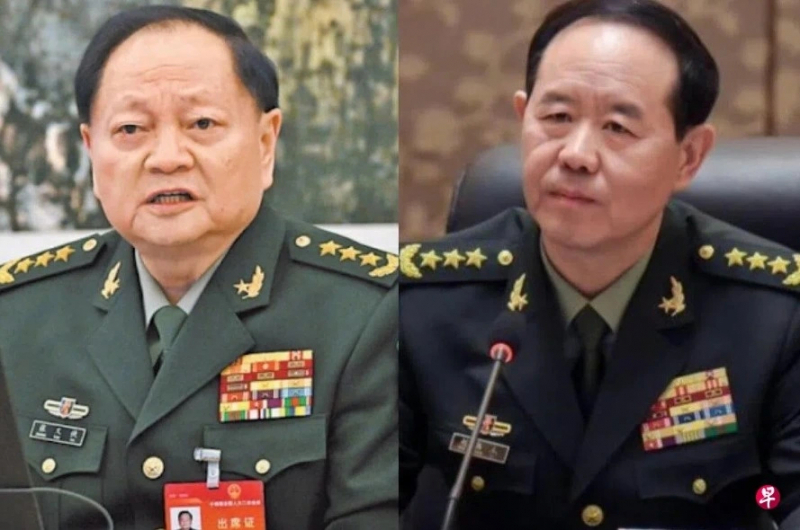 Ông Trương Hựu Hiệp và ông Lưu Chấn Lập. Ảnh: CGTN.