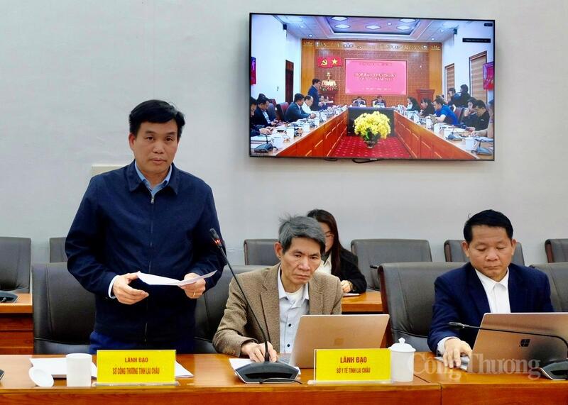 Đại diện Chi cục Quản lý thị trường - Sở Công Thương tỉnh Lai Châu thông báo về triển khai cao điểm phòng, chống buôn lậu, gian lận thương mại và hàng giả trước, trong và sau Tết