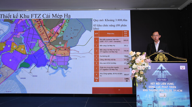 Ông Trần Việt Hà - Phó Trưởng ban Quản lý các Khu chế xuất và công nghiệp TP. Hồ Chí Minh. Ảnh: Minh Khuê