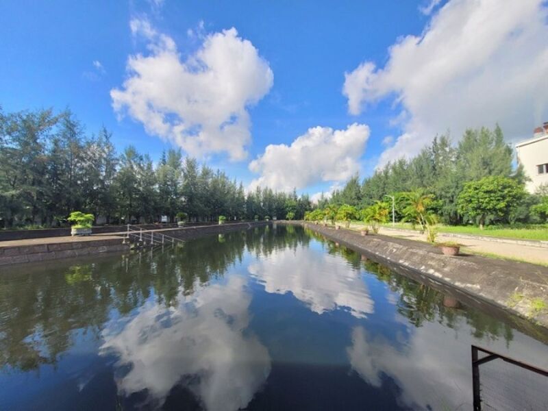 Hồ chứa nước thải của Công ty CP Nhiệt điện Hải Phòng