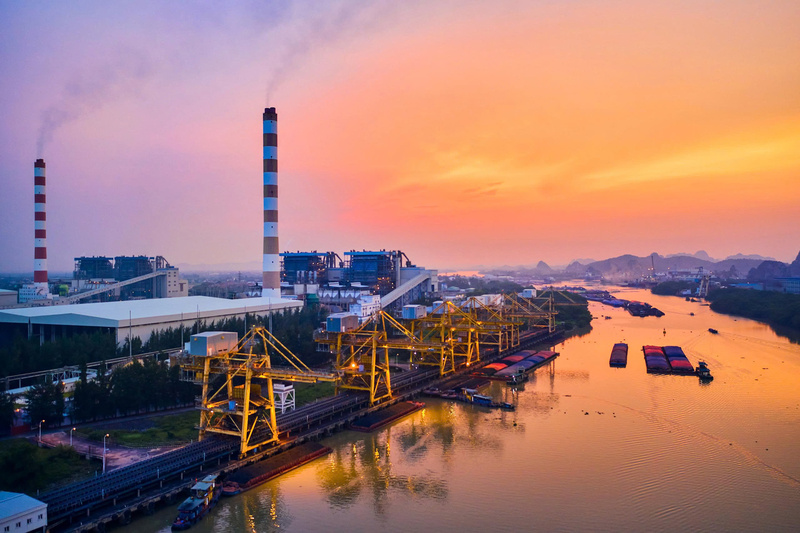 Toàn cảnh Nhà máy Nhiệt điện Hải Phòng