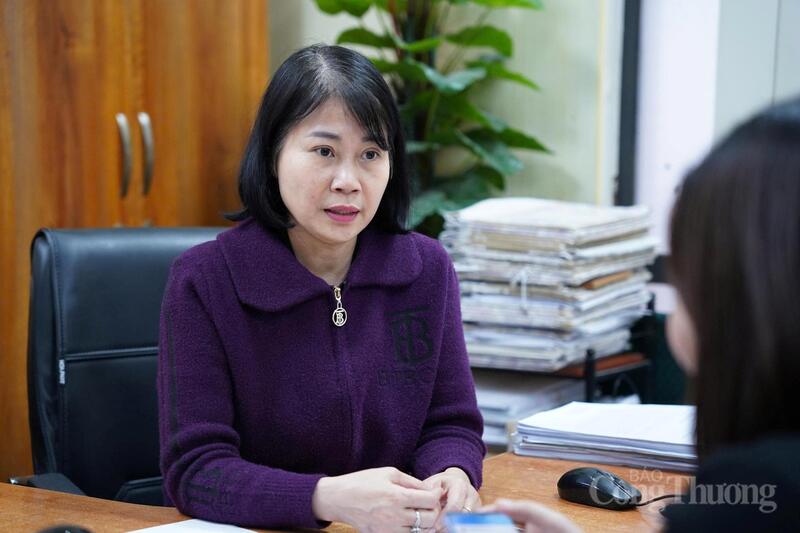 Bà Trần Thị Hoài Thanh – Trưởng Phòng Quản lý Xuất nhập khẩu khu vực Hà Nội