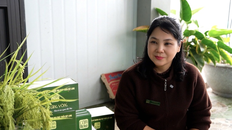 Doanh nhân Nguyễn Thị Thu Huyền. Ảnh: Thái Mạnh