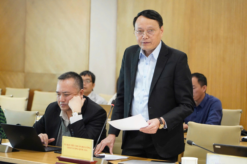 TS. Trần Hậu Ngọc - Phó Chủ tịch Ủy ban Tiêu chuẩn Đo lường Chất lượng Quốc gia (Bộ Khoa học và Công nghệ). Ảnh: Quỳnh Nga