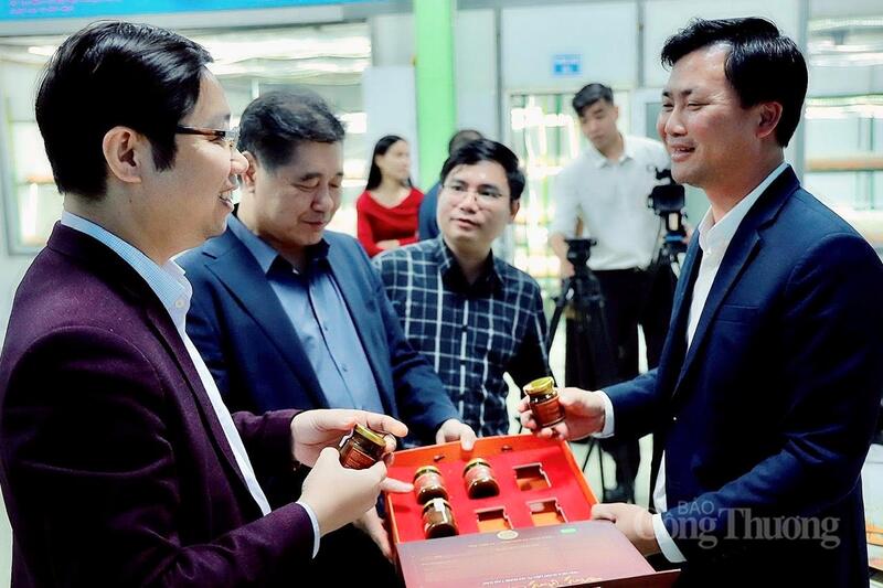 Các sản phẩm từ đông trùng hạ thảo của HTX Nấm Tam Đảo