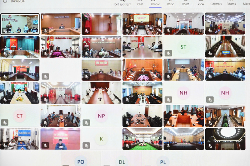 Hội nghị được tổ chức theo hình thức trực tiếp tại điểm cầu chính Bộ Công Thương, kết hợp trực tuyến tới các địa phương, tập đoàn, doanh nghiệp.