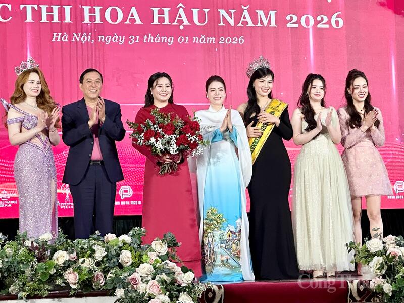 Công ty Phan Oanh Media công bố tổ chức Hoa hậu Văn hoá Việt Nam 2026. Ảnh: Hoa Quỳnh
