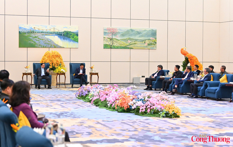 Thủ tướng họp với Ban Chỉ đạo, Ban Tổ chức về việc triển khai Hội chợ Mùa Xuân năm 2026 (Ảnh: Nam Nguyễn)