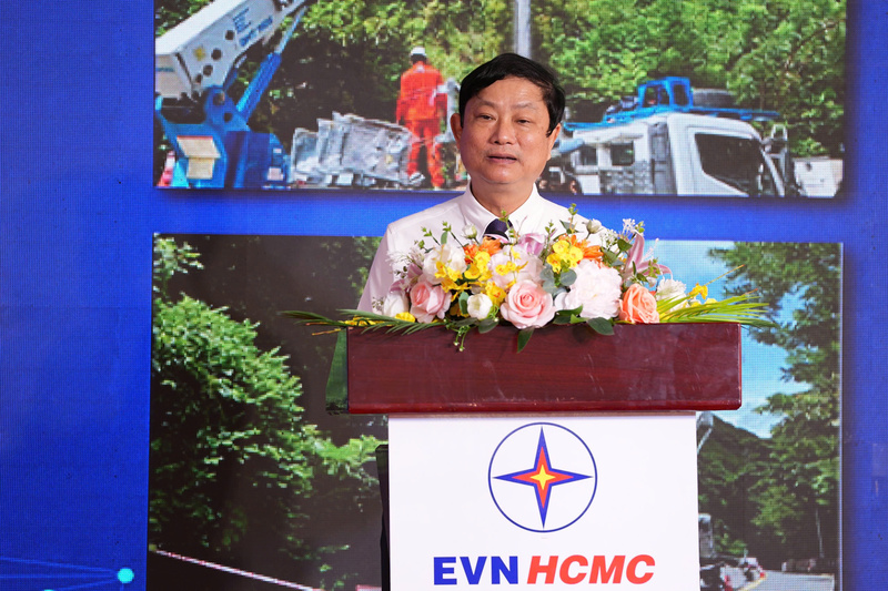Ông Võ Văn Minh - Chủ tịch HĐND TP. Hồ Chí Minh. Ảnh: EVNHCMC.