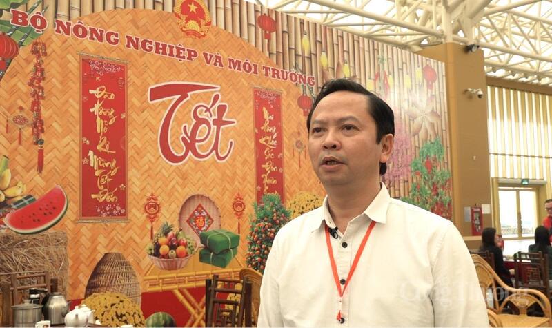 Ông Hoàng Văn Dự, Phó Giám đốc Trung tâm Xúc tiến thương mại Nông nghiệp (Bộ Nông nghiệp và Môi trường)