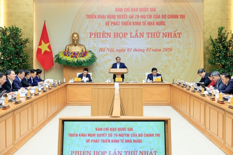 Thủ tướng Chính phủ Phạm Minh Chính chủ trì Phiên họp - Ảnh: VGP/Nhật Bắc