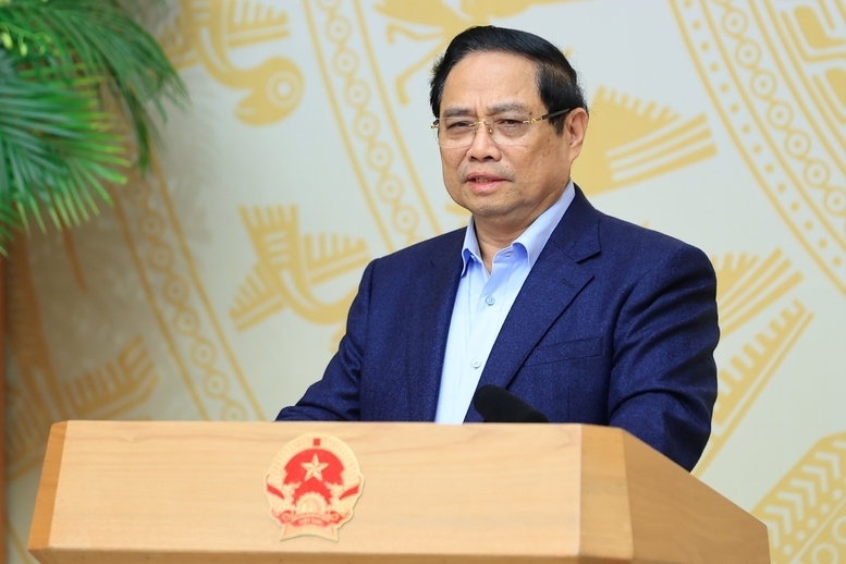 Thủ tướng Chính phủ yêu cầu Ban Chỉ đạo tập trung thảo luận, đóng góp ý kiến một số dự thảo - Ảnh: VGP/Nhật Bắc