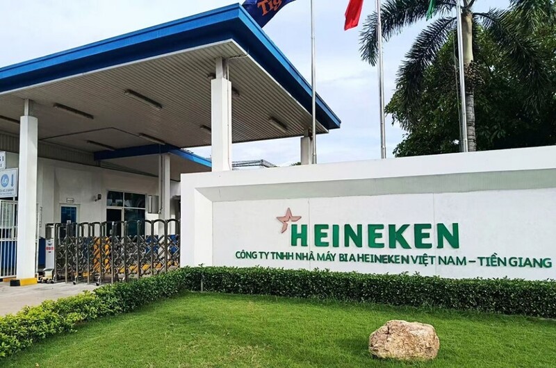 Nhà máy bia Heineken Việt Nam - Tiền Giang. Ảnh: CTV