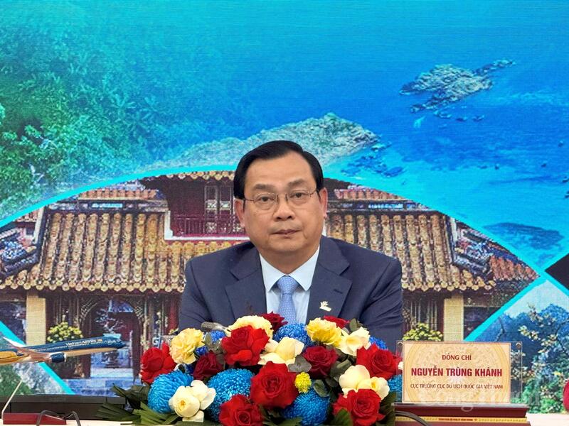 Ông Nguyễn Trùng Khánh - Cục trưởng Cục Du lịch Quốc gia Việt Nam. Ảnh: Diệu Anh