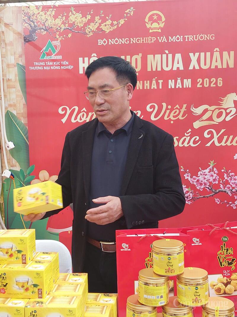 Ông Lê Mạnh Quy - Giám đốc Công ty TNHH Thương mại Dịch vụ và Xuất nhập khẩu Quy Hoa