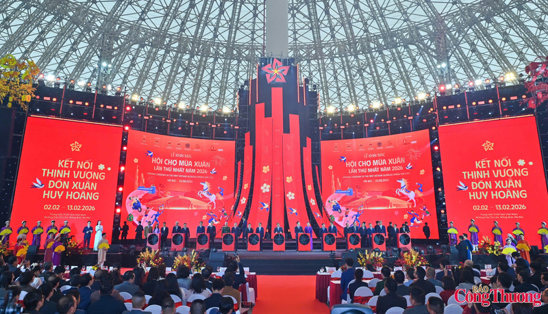 Khai mạc Hội chợ Mùa Xuân lần thứ nhất năm 2026