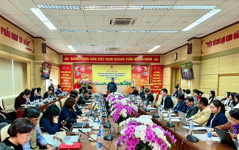 Thứ trưởng Bộ Y tế Đỗ Xuân Tuyên chủ trì cuộc họp - Ảnh: BYT