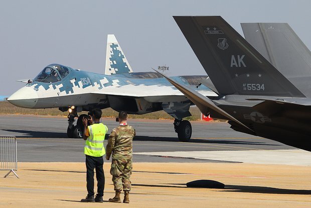 Máy bay chiến đấu Su-57. Ảnh: Rian