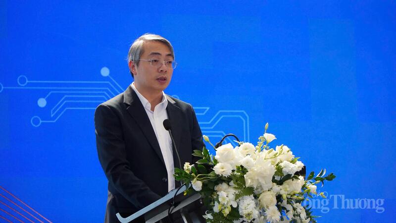 Ông Hoàng Ninh - Phó Cục trưởng Cục Thương mại điện tử và Kinh tế số, Bộ Công Thương. Ảnh: Minh Trang