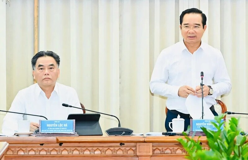 Ông Nguyễn Văn Được, Chủ tịch UBND TP. Hồ Chí Minh. Ảnh: Việt Dũng.