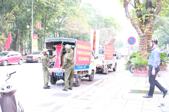 Phường Hoàng Liệt nhiều lần ra quân xử lý tình trạng lấn chiếm vỉa hè