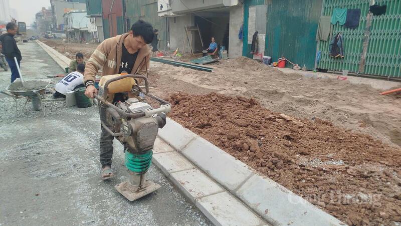 Đầm cóc đảm bảo nền móng vững chắc, chống sụt lún cho công trình.