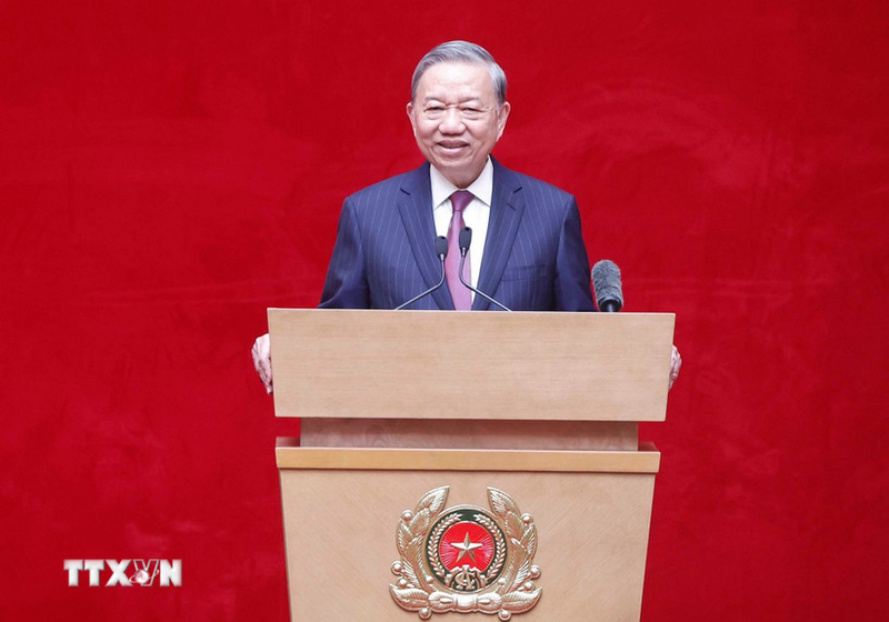 Tổng Bí thư Tô Lâm phát biểu. Ảnh: Thống Nhất/TTXVN