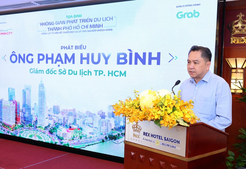 Ông Phạm Huy Bình - Giám đốc Sở Du lịch TP. Hồ Chí Minh. Ảnh: Minh Khuê